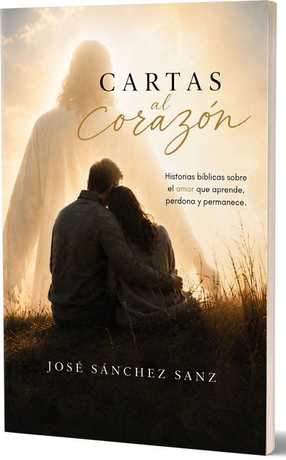 Portada tridimensional del libro Cartas al corazón