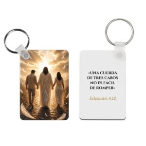 Llavero Nudo de Tres Lazos